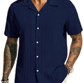 FAZI SAMPS ARTICLE #6713 Textured Shirts for Men || Casual Shirt for Men