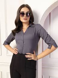 FAZI SAMPS ARTICLE #6724 Women Smart Opaque Formal Shirt