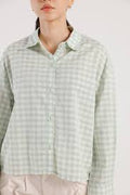 FAZI SAMPS ARTICLE #6737 CHECKERED SHIRT